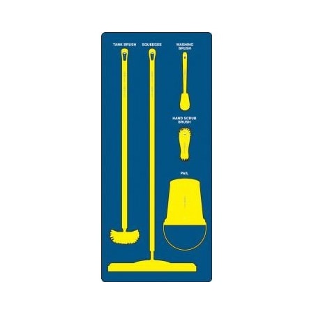 Accuform WET ZONE STOREBOARDS PSB911BUYL PSB911BUYL